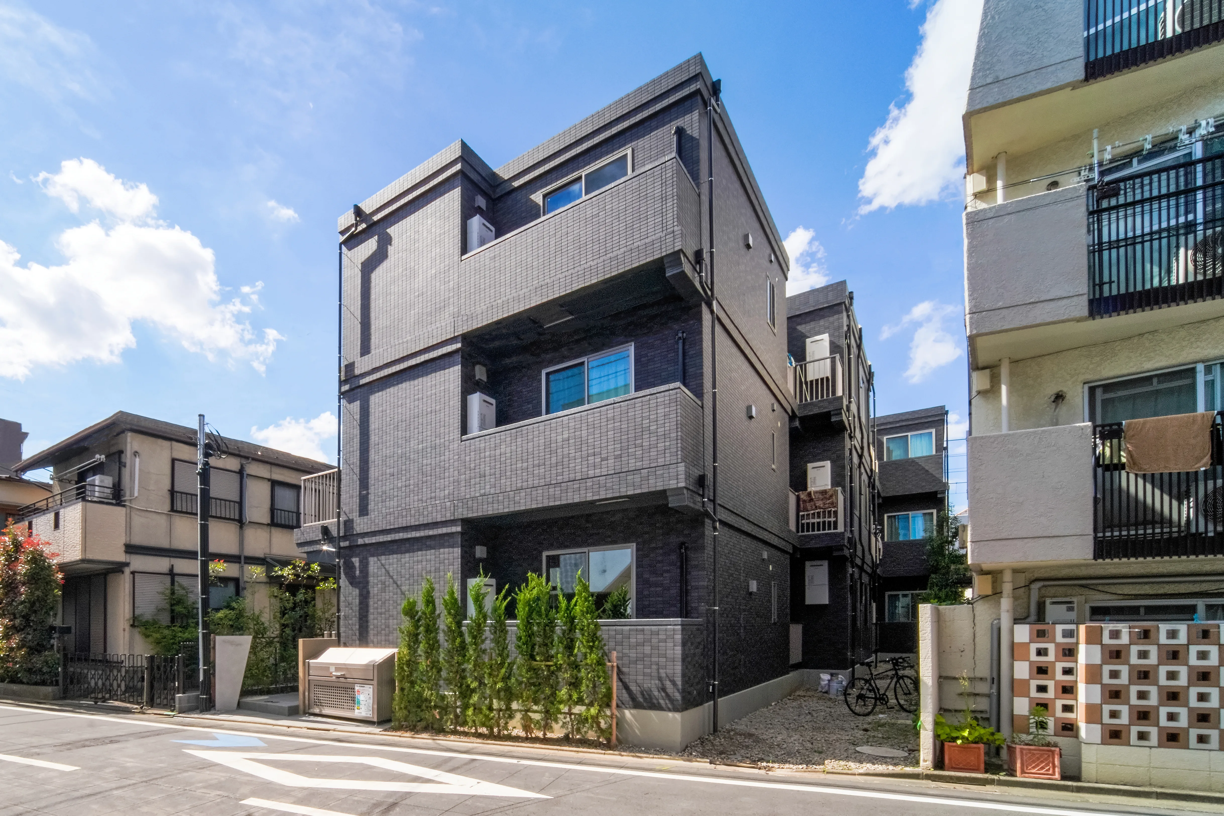 RC共同住宅の外観